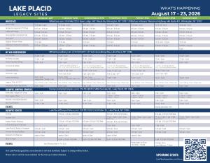 LPLS Calendar August 17-23, 2026